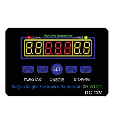 Bild av DollaTek DC 12 V 10 A multifunktionell digital LED temperaturkontroll termostat kontrollomkopplare 19 99 ℃ med sensorsond