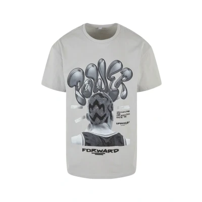 Bild av Upscale by Mister Tee Power Foward 2.0 Tshirt med print, Storlek: Large, Lightasphalt