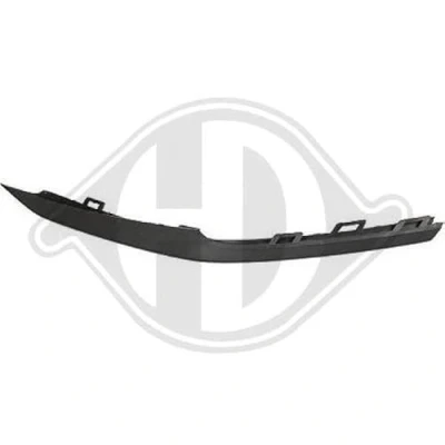 Bild av DIEDERICHS 1530046 Baguette et bande protectrice, pare chocs avant droite
