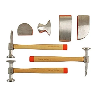 Bild av KS Tools 140.2475 Aluminium kaross utbuktnings sats, 7 delars