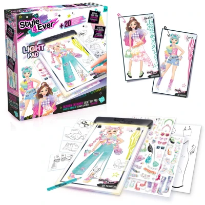 Bild av Style 4 Ever Fashion Designer Light up Pad Pysselset