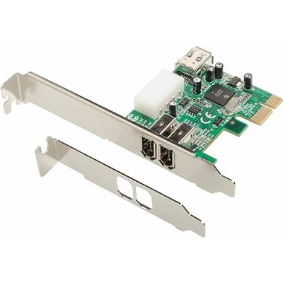 Bild av Dawicontrol DC 1394 volymkontroll PCI Express x1 2 x FireWire extern + 1 intern 63 enheter