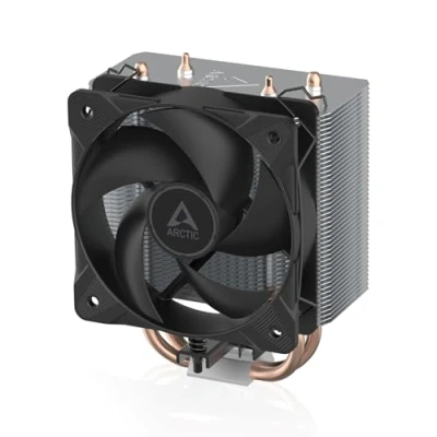 Bild av ARCTIC Freezer 8i Kompakt CPU Kylare för Intel LGA1851/LGA1700, 100 mm PWM Fläkt, Förapplicerad MX 6 Termoblandning, Hydrodynamiskt Hylslager