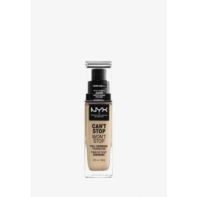 Bild av NYX Professional Makeup Can&#039;t Stop Won&#039;t Full Coverage Foundation Warm Vanilla 30 ml