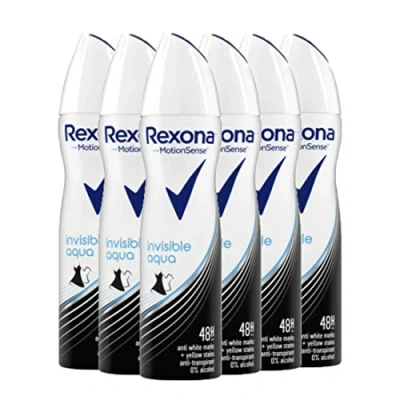 Bild av Rexona osynlig Aqua antiperspirant deodorant spray 150 ml