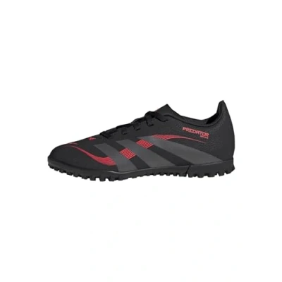 Bild av adidas Performance Predator CLUB TF Unisex Fotbollsskor universaldobbar för barn, Storlek: 36, Core black/grey four/lucid red Konstmaterial