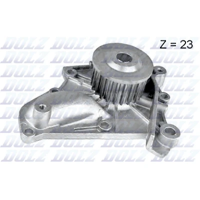 Bild av DOLZ T212 Pompe à eau avec poulie pas pour boîtier intégré TOYOTA: Celica V Coupe, MR2 II Carina E 5 portes