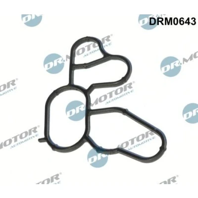 Bild av DR.MOTOR AUTOMOTIVE DRM0643 Joint d&#039;étanchéité, boîtier de filtre à huile du côté moteur OPEL: Corsa C 3/5 portes, D Meriva A