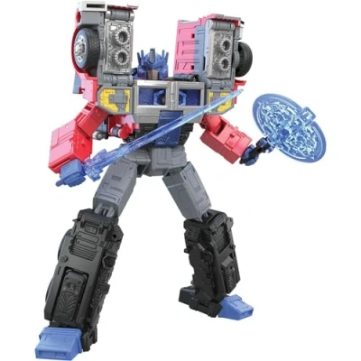 Bild av TRANSFORMERS Generations Legacy Series Leader G2 Universe Laser Optimus Prime F3061 Actionfigur, 17.8 cm