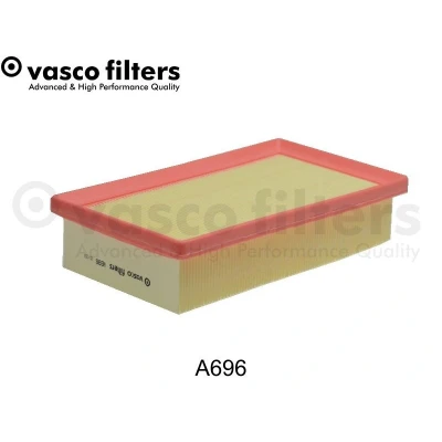 Bild av DAVID VASCO A696 Filtre à air 40 147 256 rectangulaire Cartouche filtrante KIA: Stonic 3/5 portes, Rio 4, Van / portes