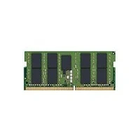 Bild av Kingston Server Premier 32 GB 3200MT/s DDR4 ECC CL22 SODIMM 2Rx8 serverminne Micron F KSM32SED8/32MF