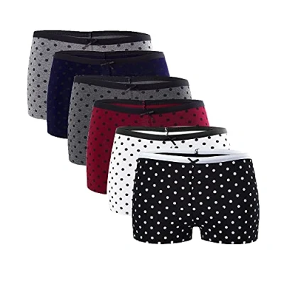 Bild av Libella® Panties boxershorts dam 6 pack hipsters kalsonger underkläder set bomull 3407
