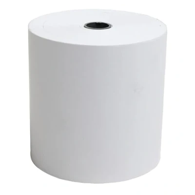 Bild av Exacompta Ref. 44832E Förpackning med 5 rullar för kassakvitton 80x80mm 90m 1 termofals 48g/m2 Vit