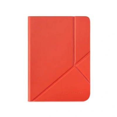 Bild av Kobo Clara Colour/BW SleepCover Case Cayenne Red Sleep/Wake Technology Inbyggt 2 vägs stativ veganskt läder kompatibel med 6 tum Color/BW eReader