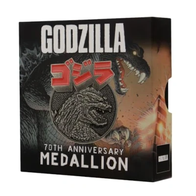 Bild av Godzilla 70 årsjubileum begränsad utgåva medaljong