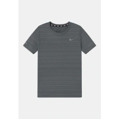 Bild av Nike Performance DF Miler Unisex Tshirt till träning för barn, Storlek: 122/128, Smoke grey