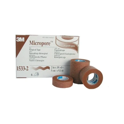 Bild av 3M™ Micropore 5,0cmx9,1m Beige 6/fp