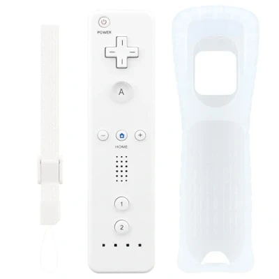 Bild av OSTENT Motion Sensor Bluetooth Wireless Remote Controller Compatible for Nintendo Wii Console Game Color White