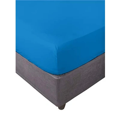 Bild av Miracle Home Elastisk justerbar lakan, säng 105, blå
