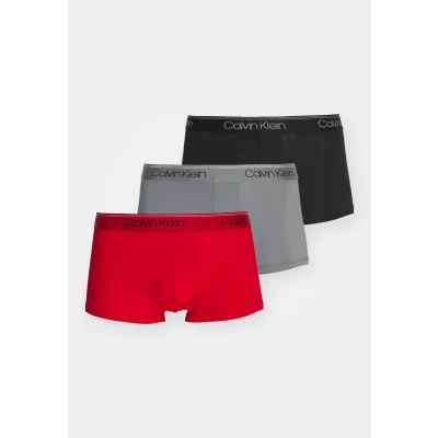 Bild av Calvin Klein Underwear LOW RISE Trunk 3 PACK ICON Cotton Stretch Underkläder, Storlek: XXL, Black