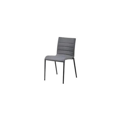 Bild av Cane line Core stol u. armlæn Trädgårdsstol Grey W50 x D63 H83 cm