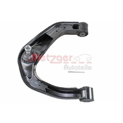 Bild av METZGER 58142701 Bras de suspension avec support en caoutchouc Essieu avant gauche, supérieur barre oscillant transversal