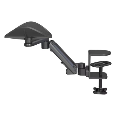Bild av Desire2 musmatta ledat handledsstöd, ergonomiskt armstöd för skrivbord, kontorsskrivbordstillbehör och arbete från hemmet, justerbart handledsstöd mus bättre komfort effektivitet
