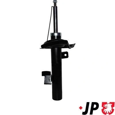 Bild av JP GROUP 4942101370 Amortisseur Essieu avant gauche Pression de gaz Système bitube Jambe suspension Goujon en haut VOLVO: V50, C30, S40 II