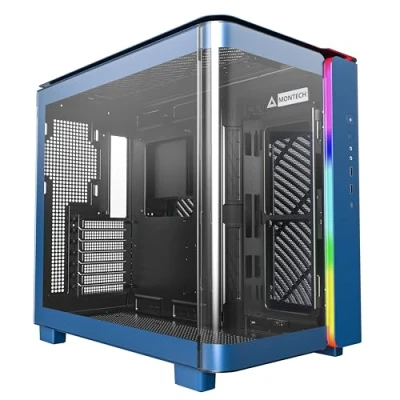 Bild av Montech King 95 Prussian Blue Chassi Miditower Blå