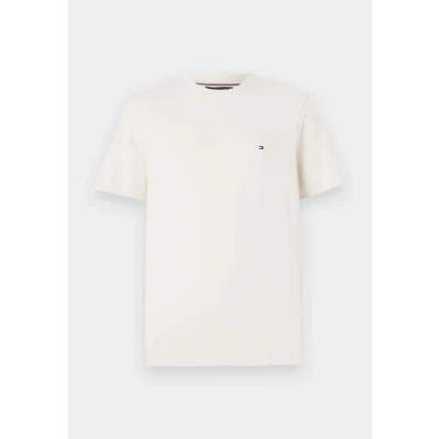 Bild av Tommy Hilfiger herr ESS Säsongsbetonad REG FIT Solid TEE MW0MW3995 S/S t shirt, Beige (tidningstidning), XS, (tidningspapper), XS