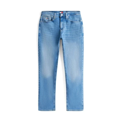 Bild av Tommy Jeans Herr Ryan Slim STR CH0237 DM0DM207581A4002 Rak, Denim (denim medium), 3028, 30W x 28L