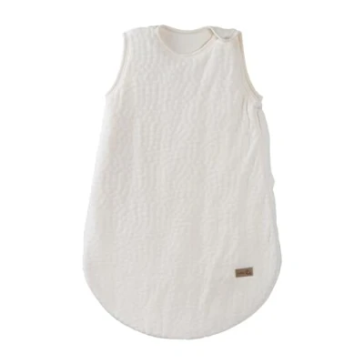 Bild av roba Baby sovsäck 70 cm Seashells Oyster för nyfödda året runt ekologisk bomull GOTS och OEKO TEX Standard 100 certifierad muslin vit