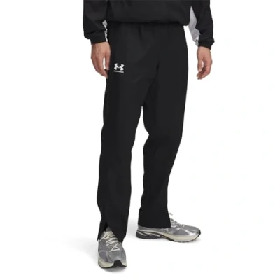 Bild av Under Armour Rival vävda vindbyxor för män, (001) svart/vit, S