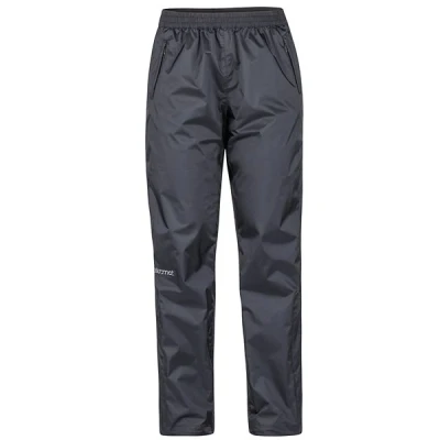 Bild av Marmot Wm&#039;s PreCip Eco Pant Long, Vattentäta regnbyxor, vindtäta vandringsbyxor, andningsaktiva regnkläder för vandring och trekking, Kvinnor, Black, XS