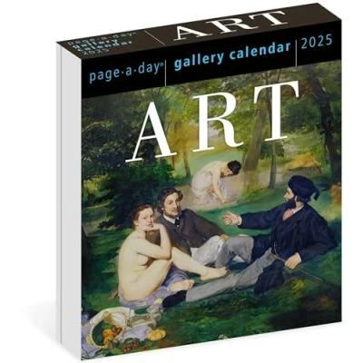 Bild av Art Page A Day® Gallery Calendar 2025: The Next Best Thing to Exploring Your Favourite Museum