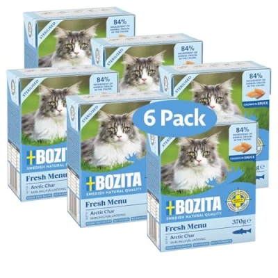 Bild av Bozita Cat Sterilised Artic Char in Sauce 370 g