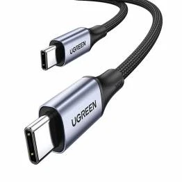 Bild av Ugreen USB C kabel 240W PD Vävd 2m Svart