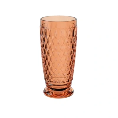 Bild av Villeroy &amp; Boch Boston Apricot longdrinksglas, orange färgad kristall, volym 300 ml