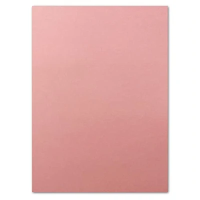 Bild av 50 DIN A5 pappersark planoark gammelrosa 240 g/m² 14,8 x 21 cm pysselark lerpapper fotokartong pysselpapper tonkartong färger glad