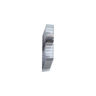 Bild av Durable 1709763400 broschyrställ vägg Flexiboxx 12, A4 stående, 1 set, transparent