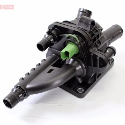 Bild av DENSO DTM83857 Termostat, kylvätska 83C med packningar PEUGEOT: 308 I Hatchback, 207 CC, CITROËN: C4 Grand Picasso 2, DS3 Hatchback