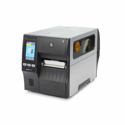 Bild av Zebra ZT400 Series ZT411 Etiketprinter direkte termisk/termisk overførsel Rulle (11,4 cm) 203 dpi op til 356 mm/sek. USB 2.0, LAN, seriel, vært, Bluetooth 4.1 No Cutter