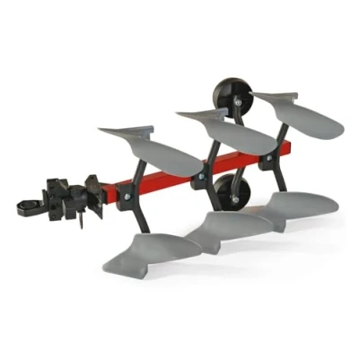 Bild av Rolly Toys Rollyskrapa Stor robust tre pälsig plog för traktorer 123865
