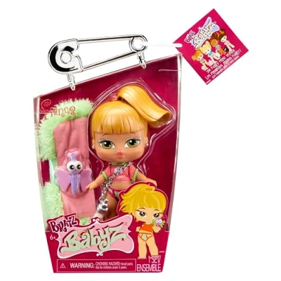 Bild av Bratz Babyz Trendig samlingsdocka Fianna med riktiga och husdjurskläder Leksak för barn Perfekt samlare Åldrar 6+
