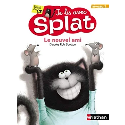 Bild av Le nouvel ami Je lis avec Splat CP Niveau 1 Dès 5 ans (1)