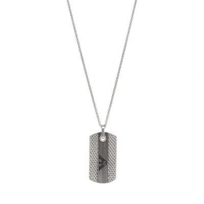 Bild av Emporio Armani SET Berlocker silvercoloured, Storlek: One Size, Silver coloured