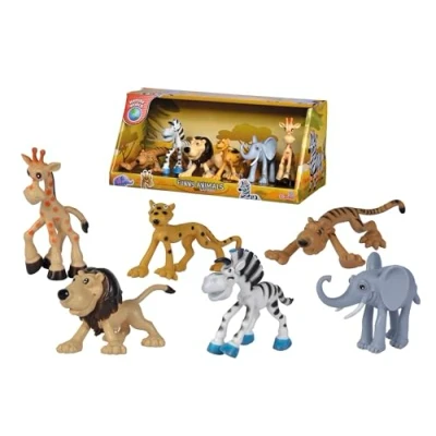 Bild av Simba Funny Animals Safari 6pcs