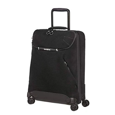 Bild av Samsonite Neoknit resväska, svart/vit, Reisetasche mit 4 Rollen S (55 cm 36.5 L), Resväskor
