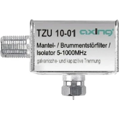 Bild av Axing TZU 10 01 jordslinga isolator hum eliminator mantel strömfilter med F kontakter