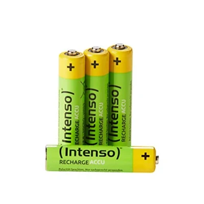 Bild av Intenso Energy Eco uppladdningsbart NiMH batteri 1 000 mAh HR03 AAA 4 blister